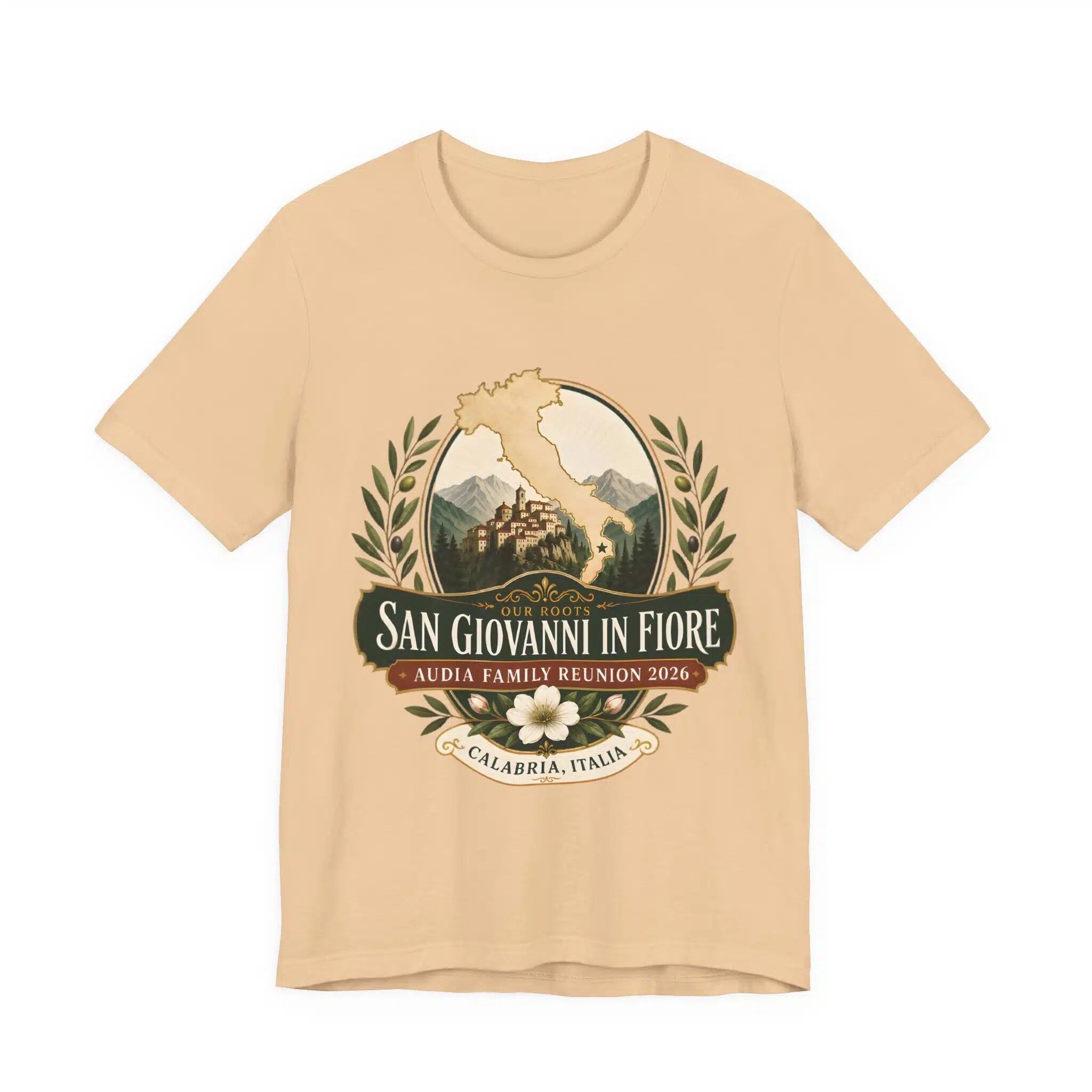 Audia Family Reunion T-Shirt - Calabria Heritage 2026 Souvenir - Image 9