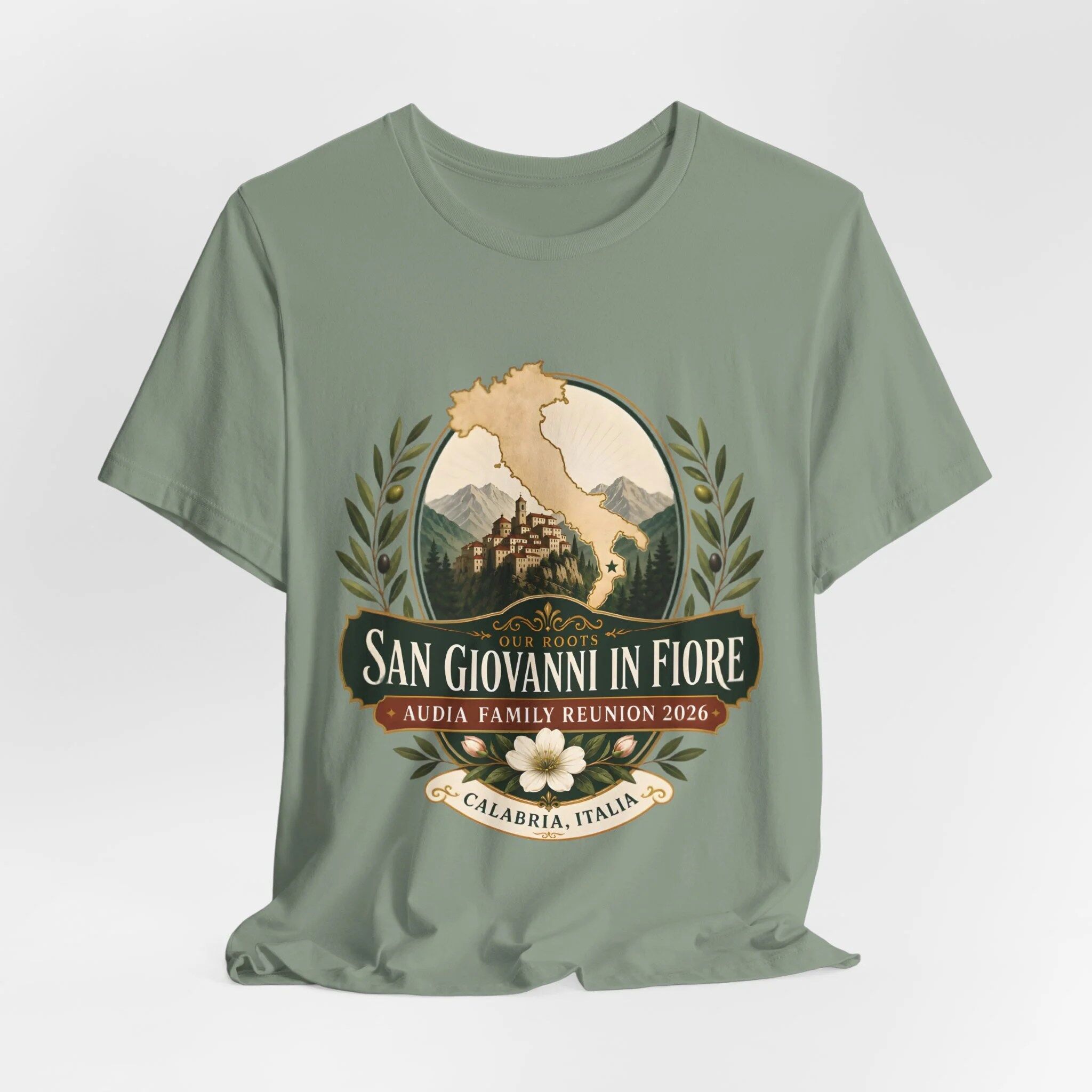 Audia Family Reunion T-Shirt - Calabria Heritage 2026 Souvenir - Image 28