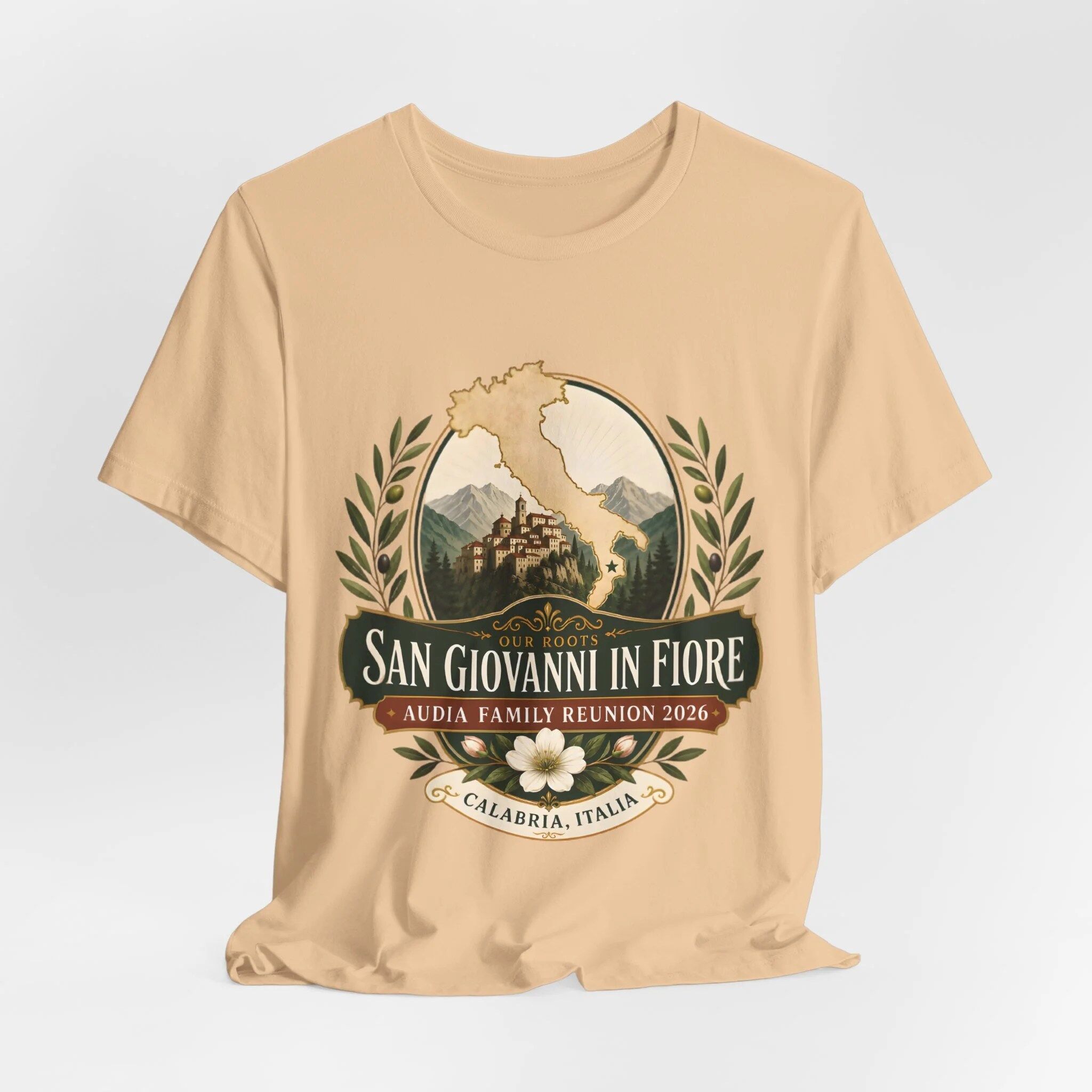 Audia Family Reunion T-Shirt - Calabria Heritage 2026 Souvenir - Image 12