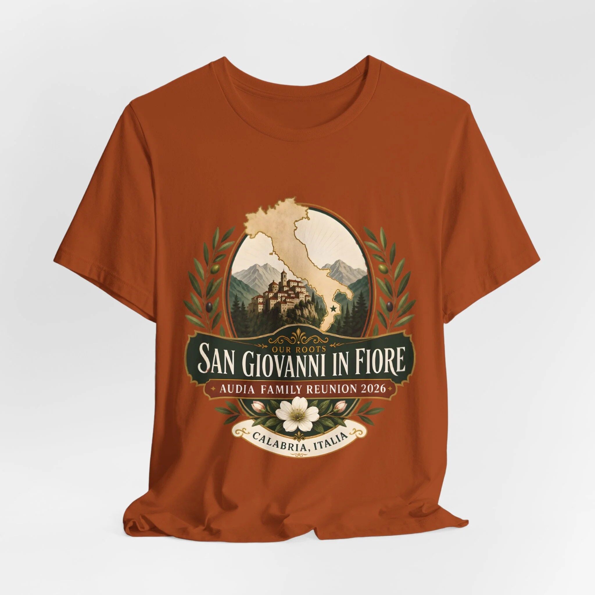 Audia Family Reunion T-Shirt - Calabria Heritage 2026 Souvenir - Image 16