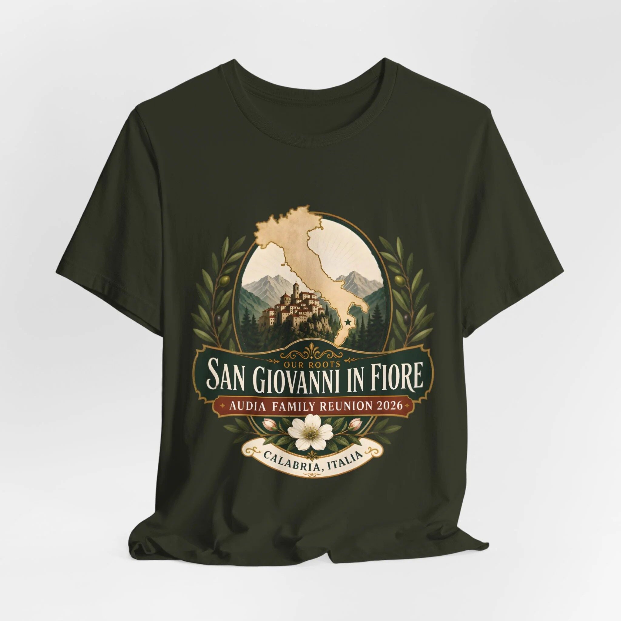Audia Family Reunion T-Shirt - Calabria Heritage 2026 Souvenir - Image 20