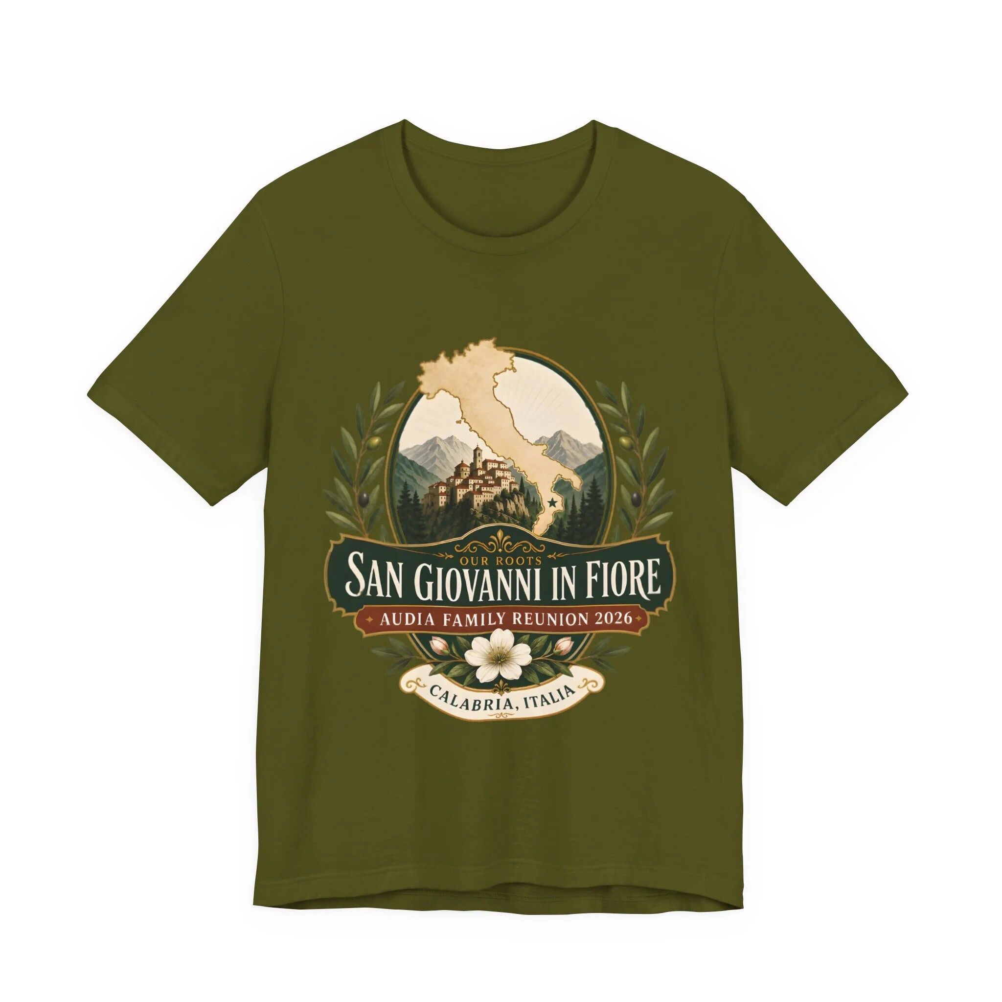 Audia Family Reunion T-Shirt - Calabria Heritage 2026 Souvenir - Image 21