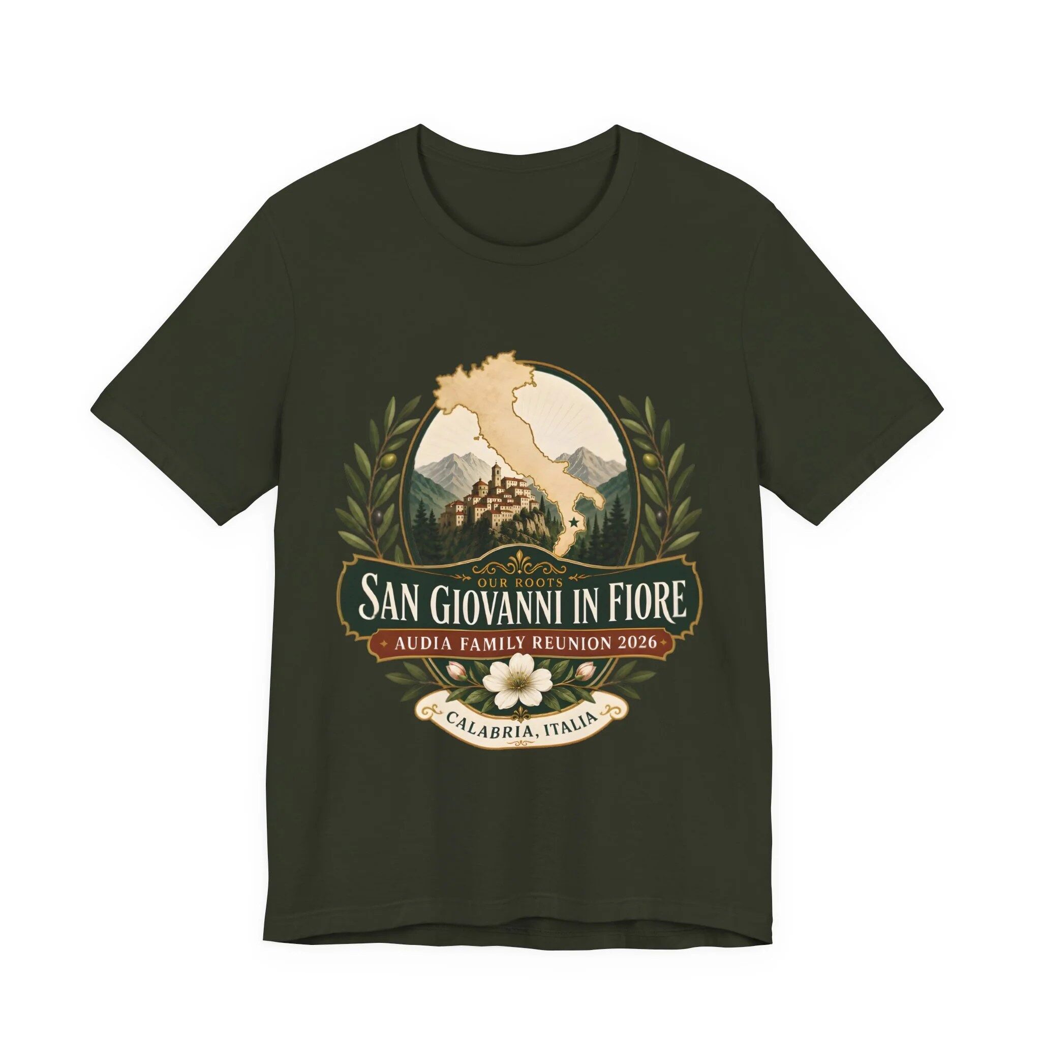 Audia Family Reunion T-Shirt - Calabria Heritage 2026 Souvenir - Image 17