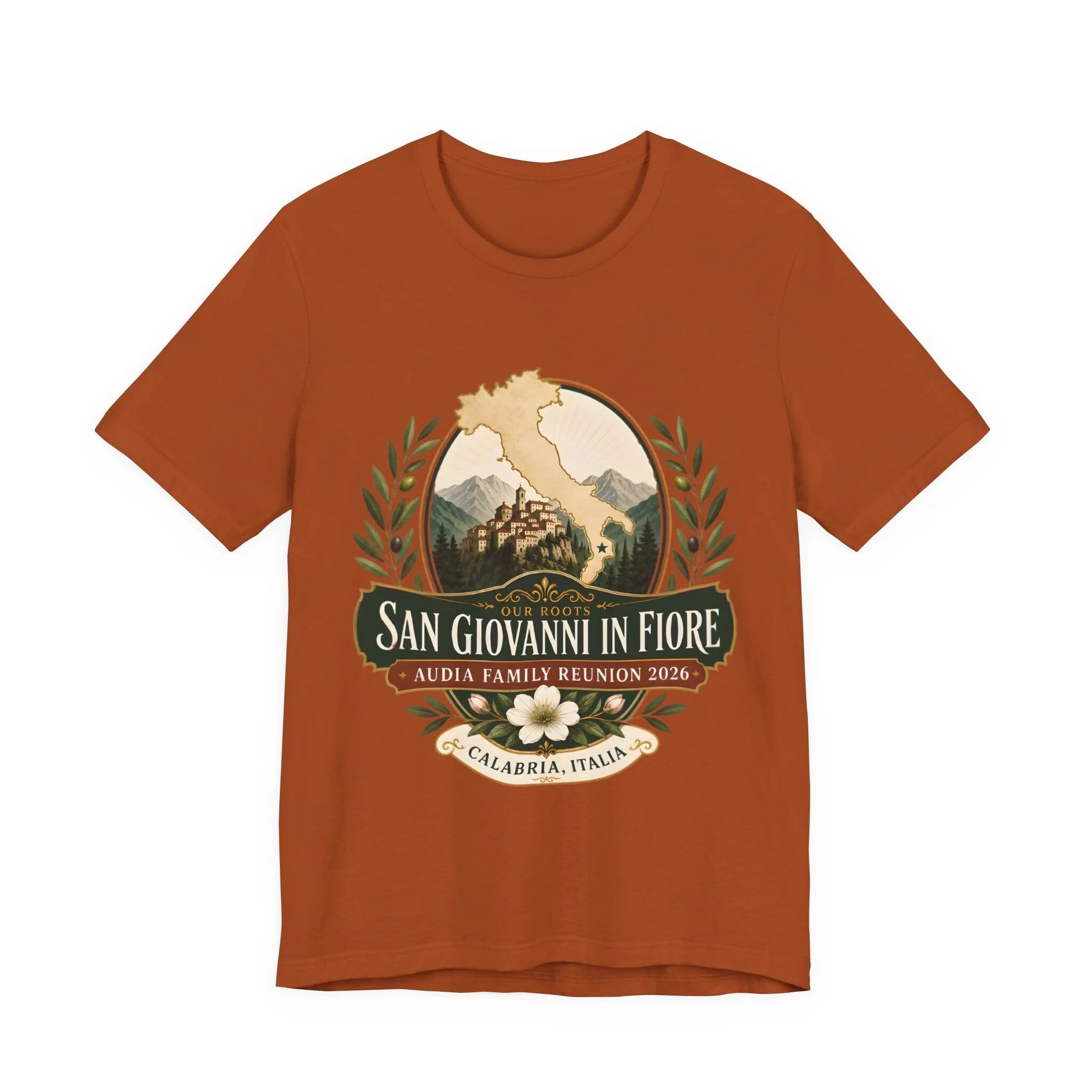 Audia Family Reunion T-Shirt - Calabria Heritage 2026 Souvenir - Image 13