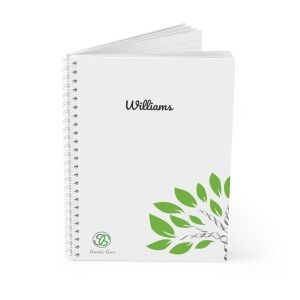 Surname Spiral Notebook Custom