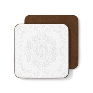 Coaster Vines hardboard back thio